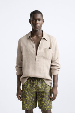 DESENLI UZUN DENIZ SORTU - Zara фото 6