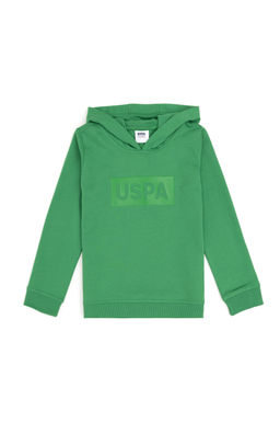 Зеленый базовый свитшот для мальчика