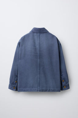 CANVAS OVERSHIRT - Zara фото 2