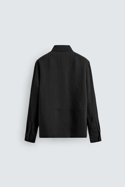 STRIPED FLOWING SHIRT - Zara фото 8