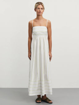 Сарафан из хлопка в полоску / Zarina  фото 3