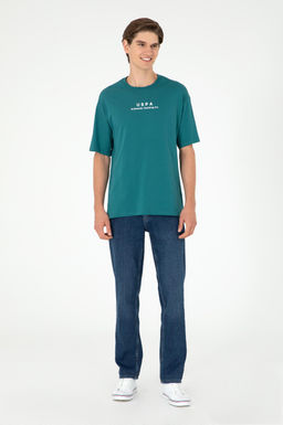 Мужская темно-зеленая футболка Неожиданная скидка в корзине - U.s. polo assn фото 4