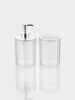 Набор для ванной 2 предмета (дозатор, стакан)