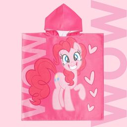 Полотенце-пончо детское махровое My Little Pony Пинки Пай 60х120 см, 50% хл., 50% полиэстер - Hasbro фото 5
