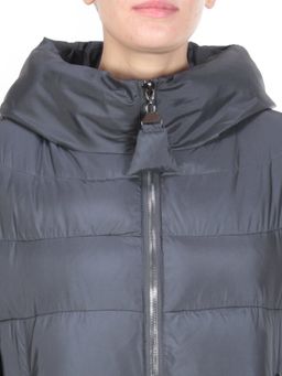 9257 DARK GRAY Пальто зимнее женское MELISACITI (200 гр. холлофайбера) - Fashion фото 10