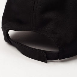 Бейсболка мужская однотонная MINAKU, размер 58, 100% хлопок, чёрная