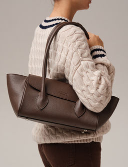 Кожаная сумка Viki DBR 31341 темно-коричневый фото 3