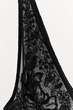 EMBROIDERED TULLE STRAP TOP - Zara фото 6