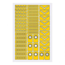 Prima Nails Трафарет для маникюра Ацтеки и Майя