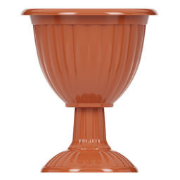 Вазон "Жасмин" 18л (на высокой ножке)(коричневый) М1329