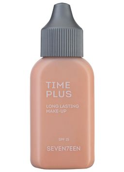 Seventeen Тональный крем длительного действия т.4 "TIME PLUS LONGLASTING MAKE UP" Средний беж
