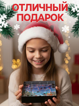 Настольная игра Новогодний лабиринт, лошадь
