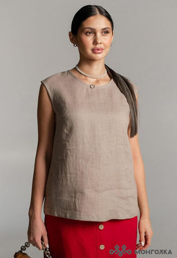 Блузка из 100% льна премиального качестваВарна - Vals фото 2