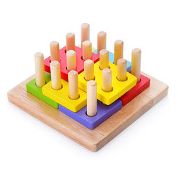 Игра развивающая Логические квадраты - Щепочка фото 3