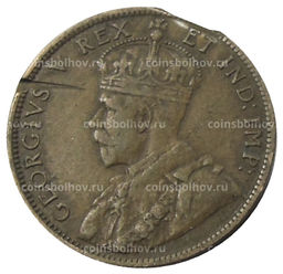 Монета 1 цент 1911 года Канада