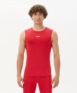 Майка компрессионная JOGEL CAMP PerFormDRY Baselayer SL Tee, красный  фото 6