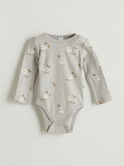 Bisiklet Yaka Erkek Bebek ??t??tl? Bodysuit