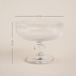 Креманка SL Home «Модерн», 300 мл, 12×10 см, стекло, прозрачная