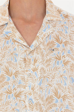 U. S. Polo Assn Мужская рубашка с коротким рукавом Stone - U.s. polo assn фото 14