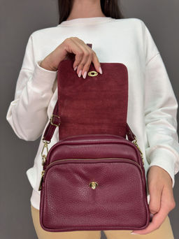 Сумка женская из телячьей кожи