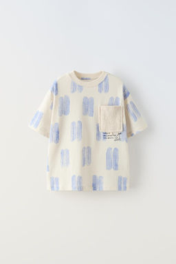 T-SHIRT WITH CROCHET POCKET