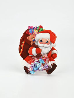 Цена за 10 шт. Пакет под сладости новогодний «Дедушка Мороз»