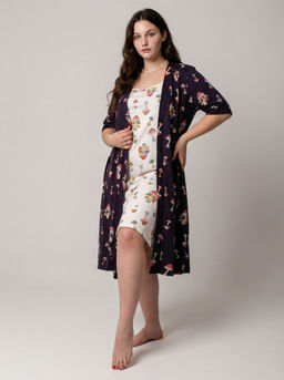 Комплект женский кулирка "АГАТА" ГРИБОЧКИ