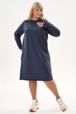 Платье футер-реглан