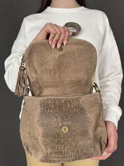 Сумка женская из телячьей кожи