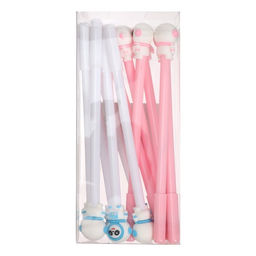 Цена за 12 шт. Ручка - прикол гелевая Панда-космонавт, МИКС - Calligrata фото 5