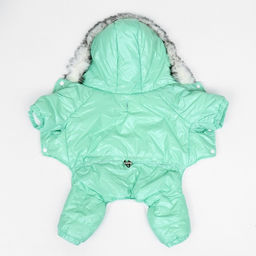 Комбинезон Глянец, размер XS (ДС 19, ОГ 28, ОШ 19 см, до 3 кг), мятный - Simaland фото 11