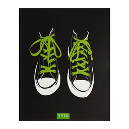 Набор тетрадей 96 листов в клетку Calligrata «Кеды», обложка мелованный картон, блок офсет, 4 шт.