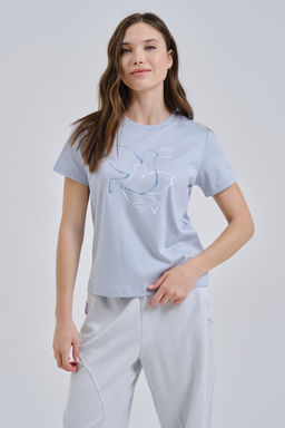 Футболка Голубой