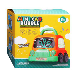 Машина для мыльных пузырей "Mini car bubble" в коробке