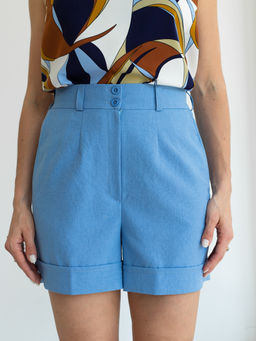 Шорты ЛЕН /ВИСКОЗА ТРиКА.