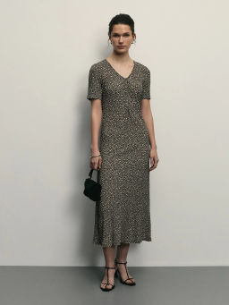 Платье миди с принтом / Zarina фото 2