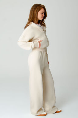 Арт. 2539/3 Костюм женский с брюками 42-48 (4 шт) Цвет:молочный - Калинка фото 22