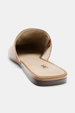 ZAPATO DESTALONADO PIEL / Marr?n - Zara фото 5