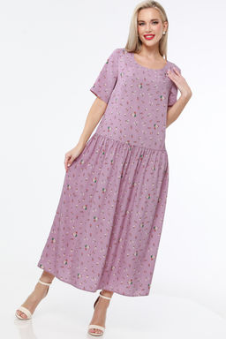 Платье длинное в цветочек - Dstrend фото 2