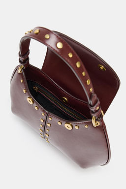 STUDDED SHOULDER BAG - Zara фото 11