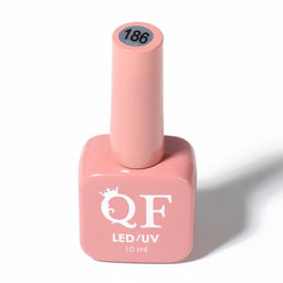 Гель лак для ногтей, однотонный, трехфазный, 10 мл, LED/UV, оранжевый (172)