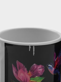 Кружка - хамелеон Доляна Колибри, 350 мл, керамика, небольшие дефекты