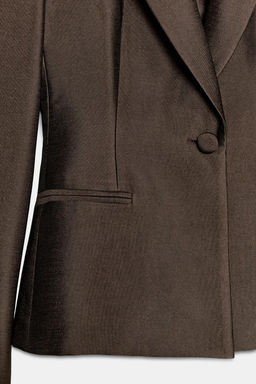 SATIN FITTED BLAZER - Zara фото 9