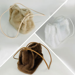 Сумка Пушистая меховая