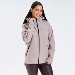 RODOS Ветровка softshell женская демисезон М-312 Бежевый фото 2