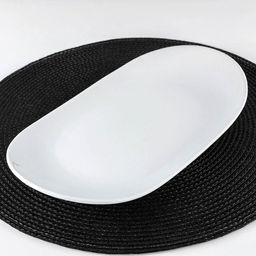 Блюдо фарфоровое овальное Wilmax, 28.5×16.5 см, белое