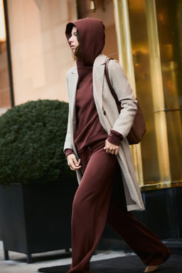 SOFT BUTTON COAT - Zara фото 19