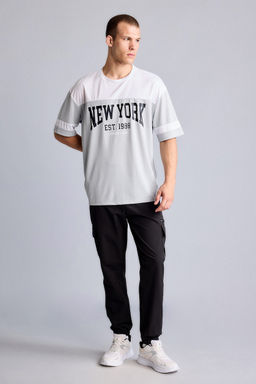 Standart Fit Dokuma Jogger - Defacto фото 2
