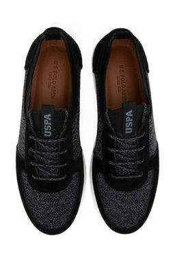 Erkek Siyah Casual Ayakkab_ Sepette S_rpriz _ndirim - U.s. polo assn фото 6