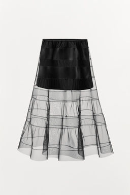 VOLUMINOUS TULLE SKIRT - Zara фото 4